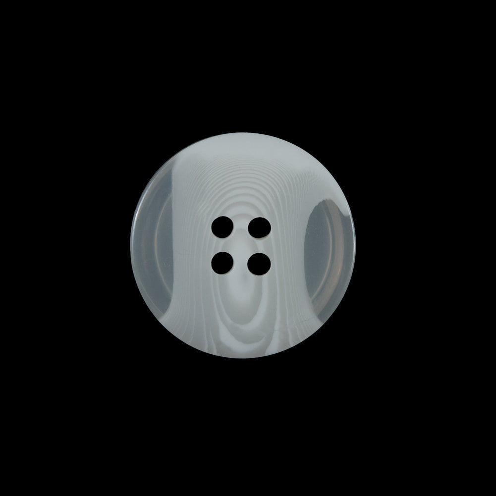 Off-White Translucent Four-Hole Button - 36L/23mm Detail