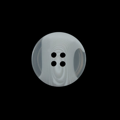 Off-White Translucent Four-Hole Button - 36L/23mm Detail