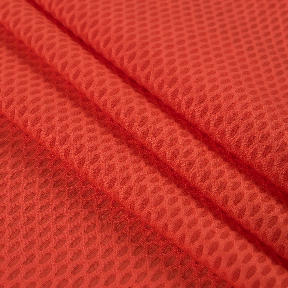 Clippers Red Stretch Mesh with Wicking Capabilities - Folded