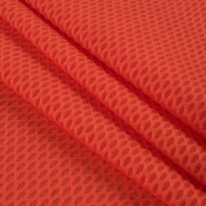 Clippers Red Stretch Mesh with Wicking Capabilities - Folded