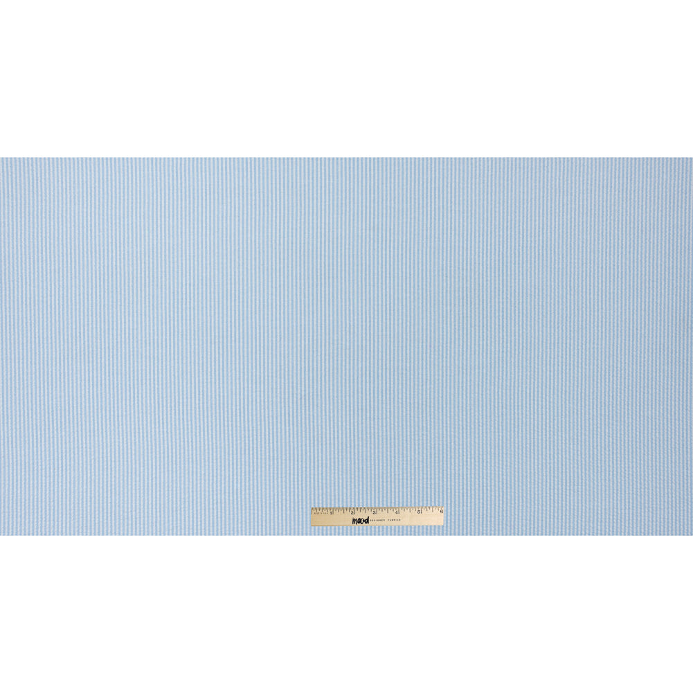 Dewey Light Blue Candy Striped Seersucker - Full