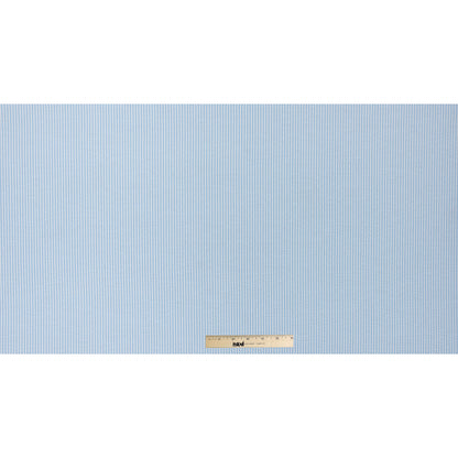Dewey Light Blue Candy Striped Seersucker