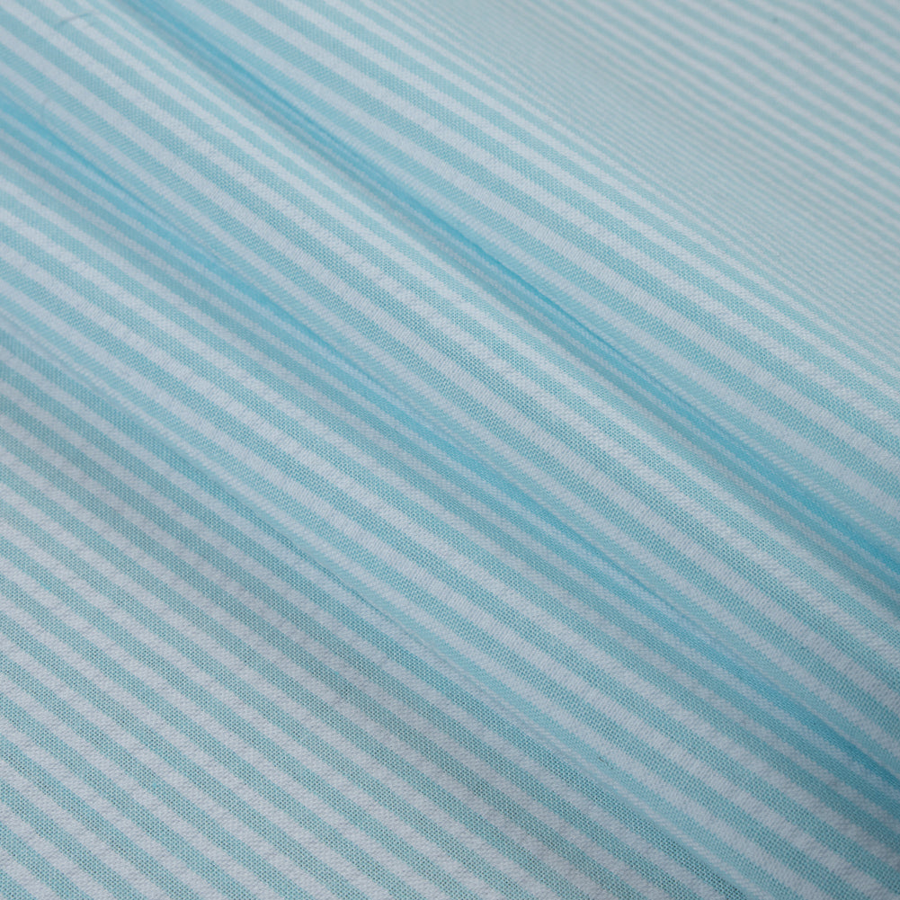 Aegean Candy Striped Seersucker - Detail