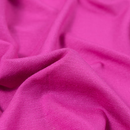 Pink Stretch Rayon Jersey Detail
