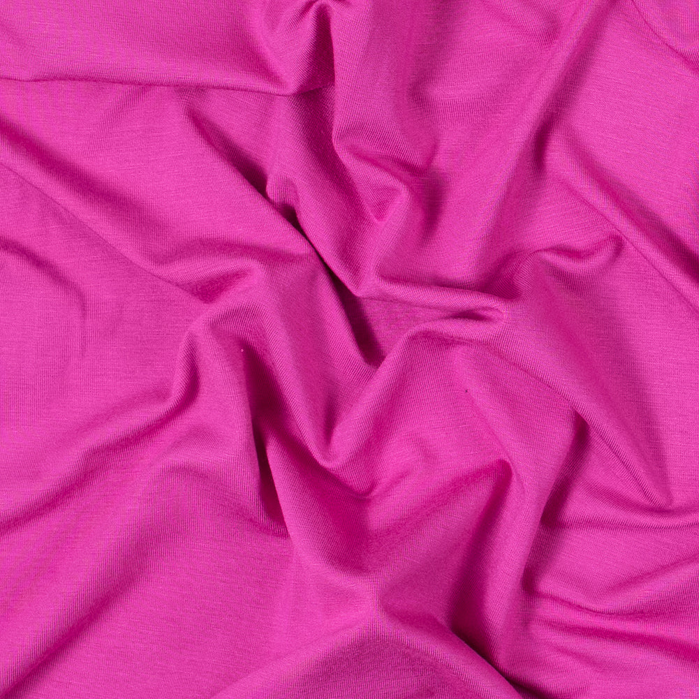 Pink Stretch Rayon Jersey