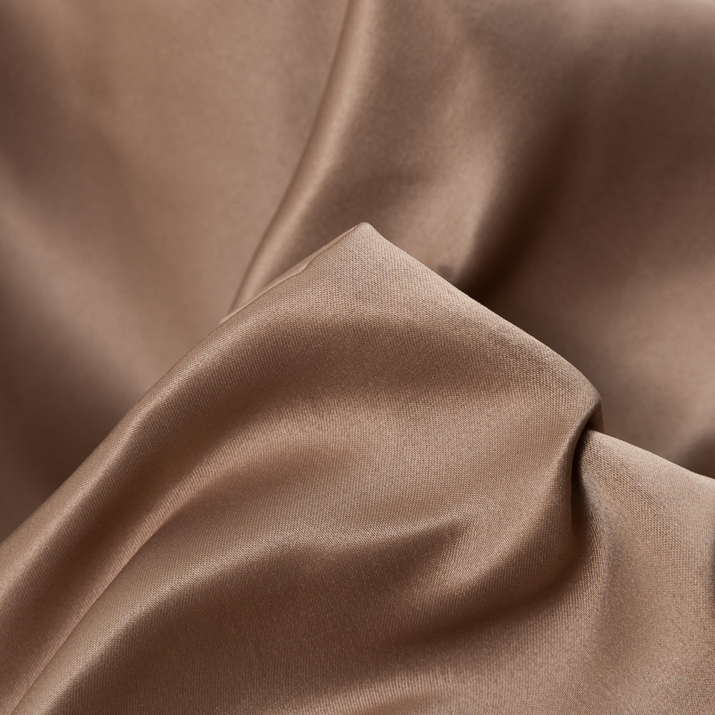 Beige Double Faced Duchesse Satin Detail