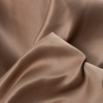 Beige Double Faced Duchesse Satin Detail