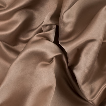 Beige Double Faced Duchesse Satin