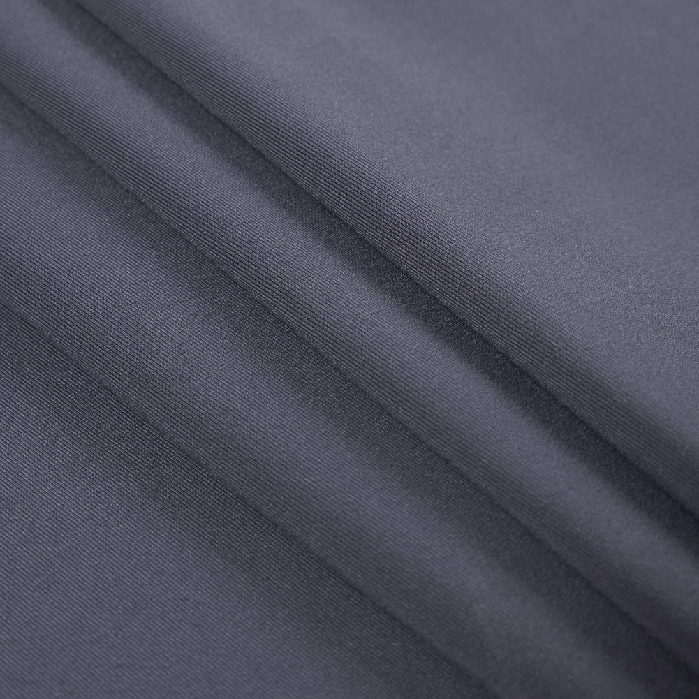 Metal Gray Stretch Eclon Jersey - Detail