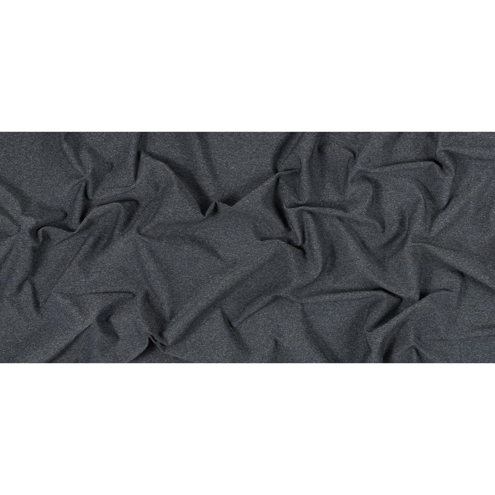 Heathered Charcoal Stretch Nylon Jersey Full