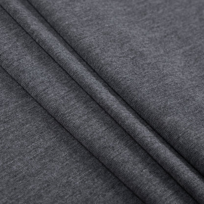 Gray Tissue Weight Heathered Jersey Folded