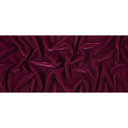 Luxury Lyons Velvet - Tuscan Wine Red - Leander Collection Folded