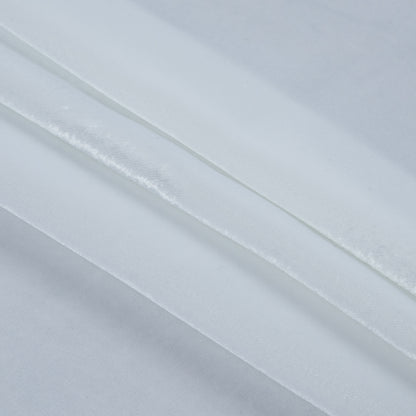 White Luxury Lyons Velvet - Folded