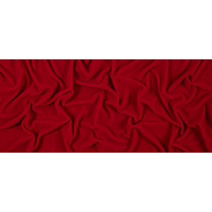 100% Polyester Micro Velvet - Scarlet - Bellini Collection Folded