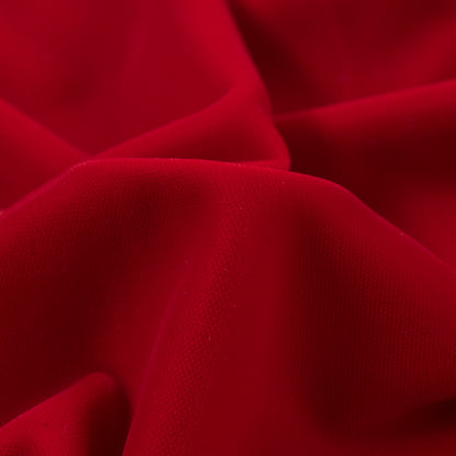 100% Polyester Micro Velvet - Scarlet - Bellini Collection Full