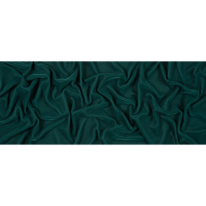 100% Polyester Micro Velvet - Dark Green - Bellini Collection Folded