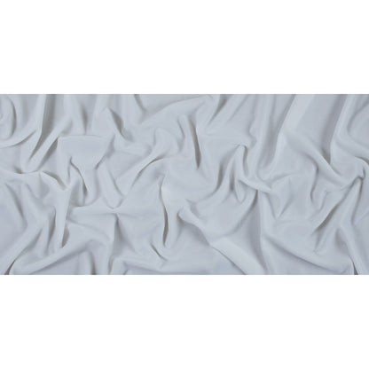 White 100% Micro Polyester Velvet - Full