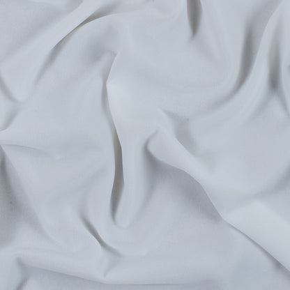 White 100% Micro Polyester Velvet