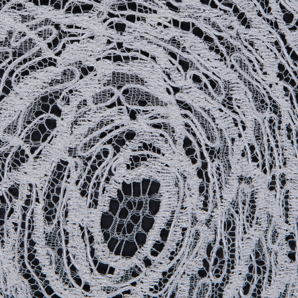 Vera Wang French Ivory Embroidered Lace - Detail