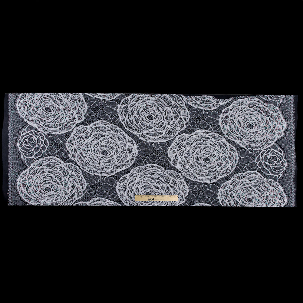 Vera Wang French Ivory Embroidered Lace - Full