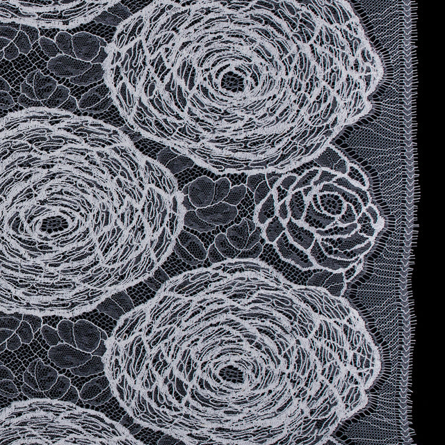 Vera Wang French Ivory Embroidered Lace