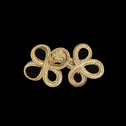 Gold Frog Closure - 2.5 x 1.375