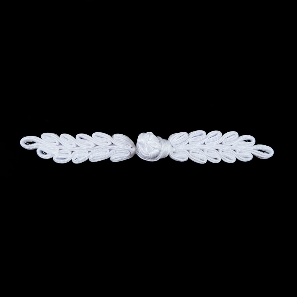 White Frog Closure - 5" x .75"