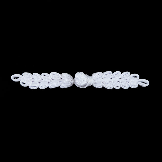 White Frog Closure - 5" x .75"