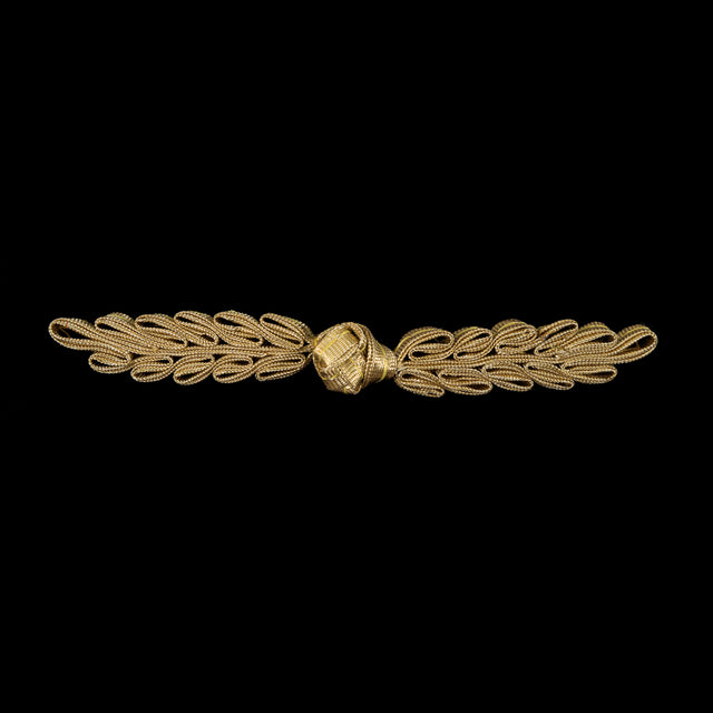 Gold Frog Closure - 5 x .75
