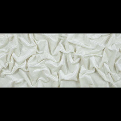 Vanilla Ice Polyester Velvet - Folded