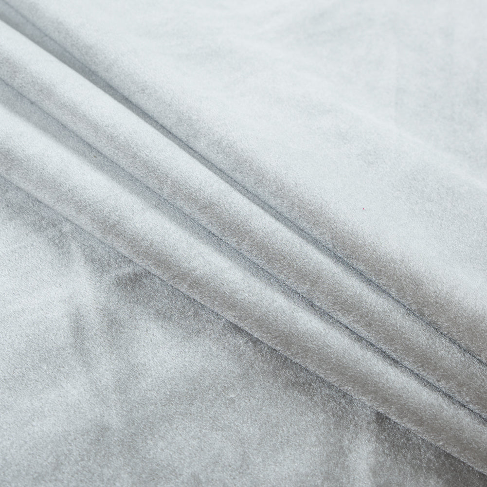 Polyester Velvet - Gray Violet - Helene Collection Detail