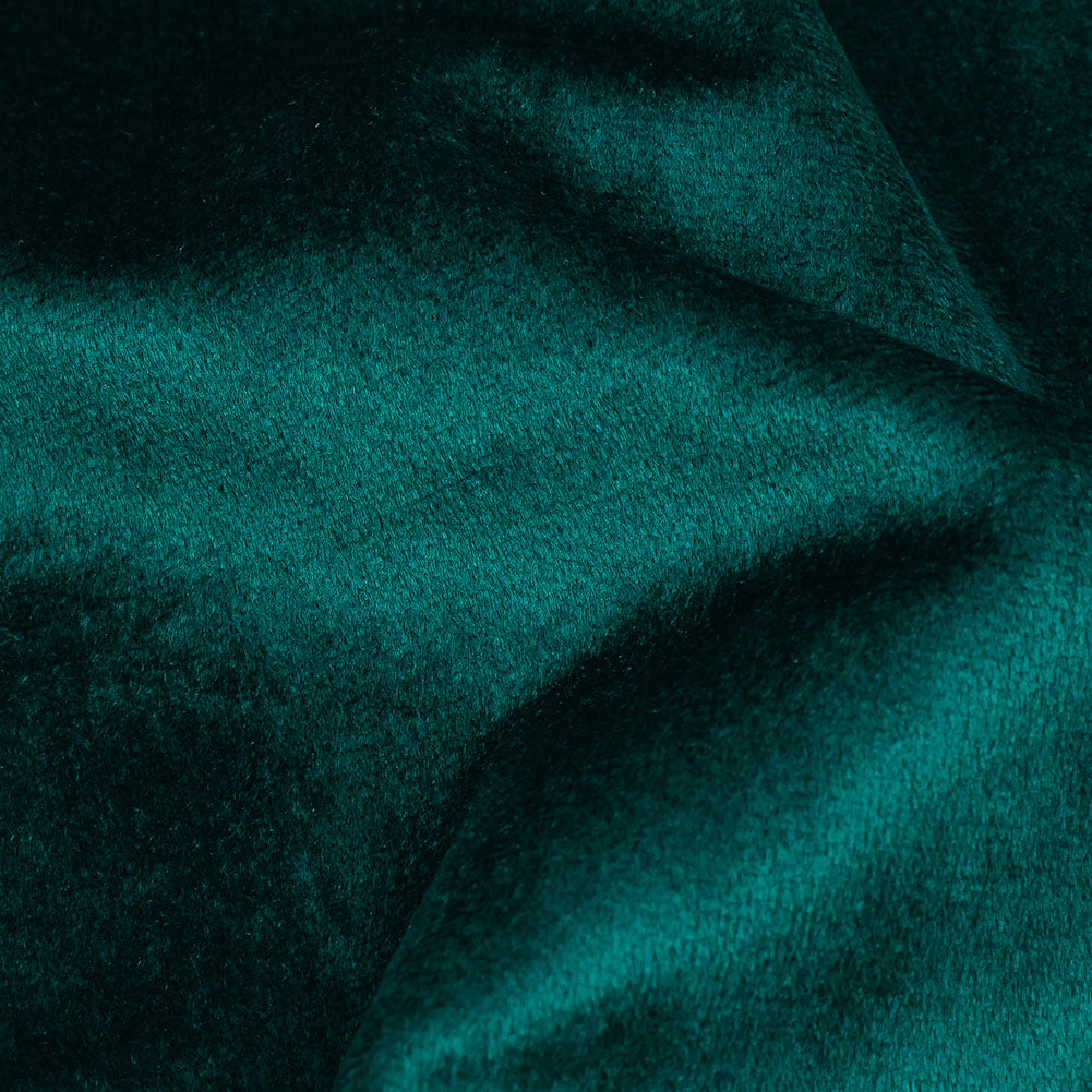 Polyester Velvet - Pacific Blue - Helene Collection Folded