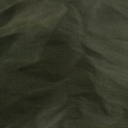Chive Green Sturdy Polyester Twill - Detail