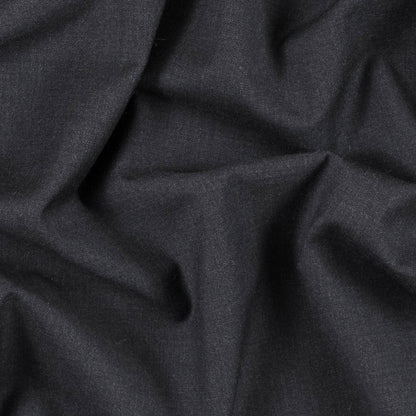 Super 120 Merino Wool Twill Suiting - Heathered Gray