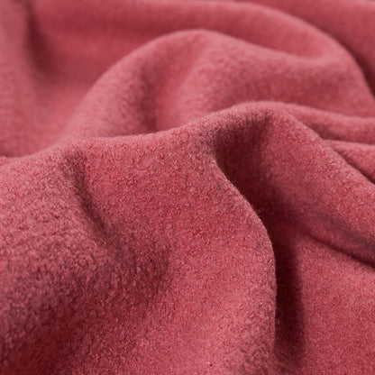 Boiled Wool Coating Fabric - Strawberry Pink - Ketil Collection Full