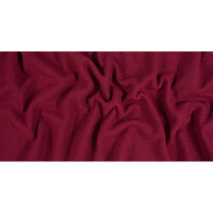 Boiled Wool Coating Fabric - Rumba Red - Ketil Collection Folded