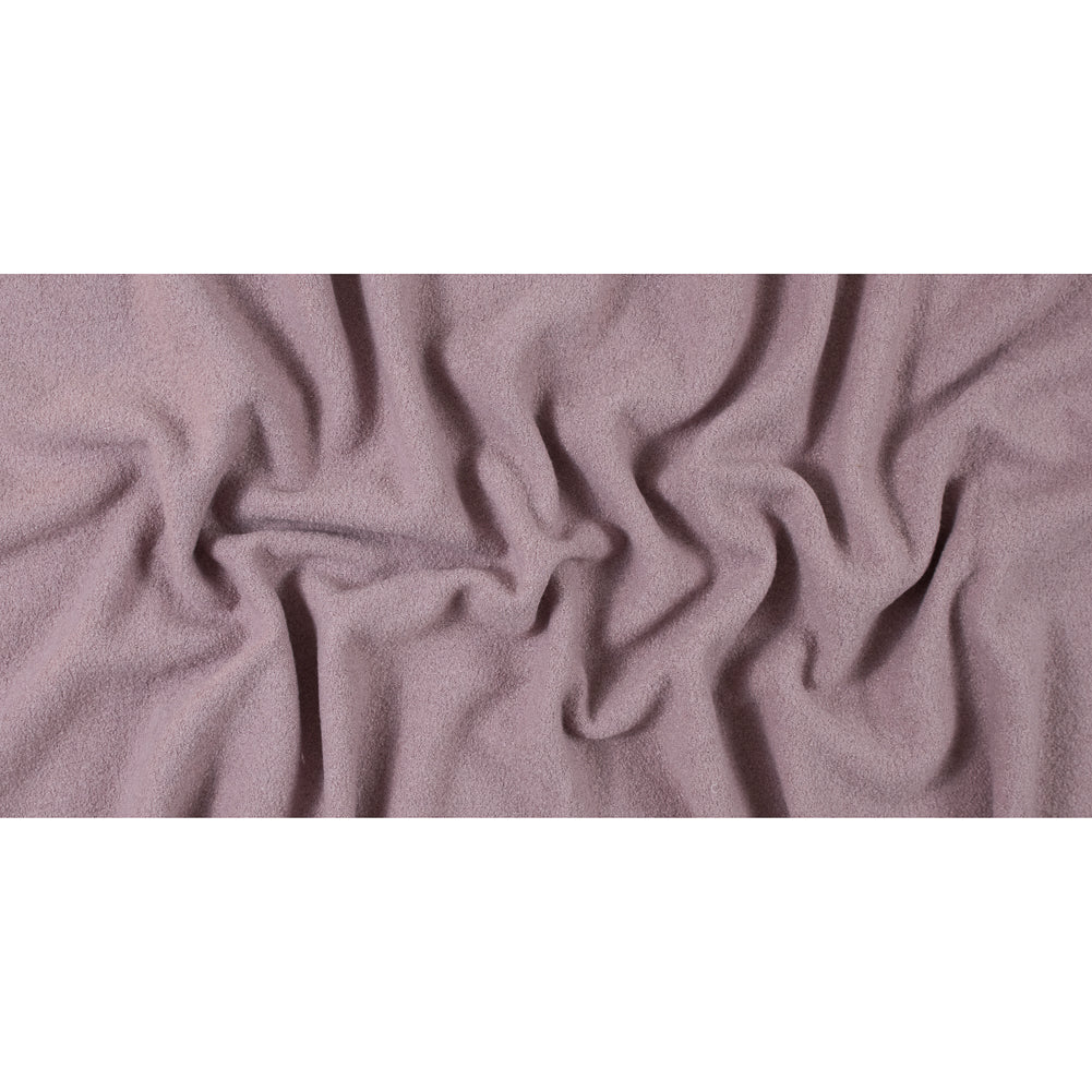 Boiled Wool Coating Fabric - Deauville Mauve - Ketil Collection Folded