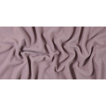 Boiled Wool Coating Fabric - Deauville Mauve - Ketil Collection Folded