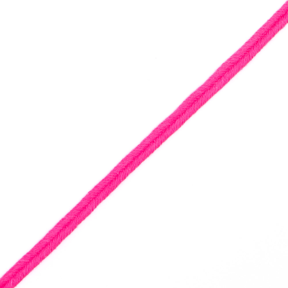 Pink Braided Cord - 6mm - Detail