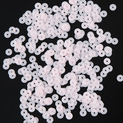 Bag of Baby Pink Dull-Bright Loose Sequins - 5mm