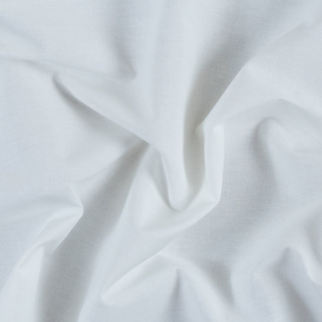 Canadian White Cotton Canvas