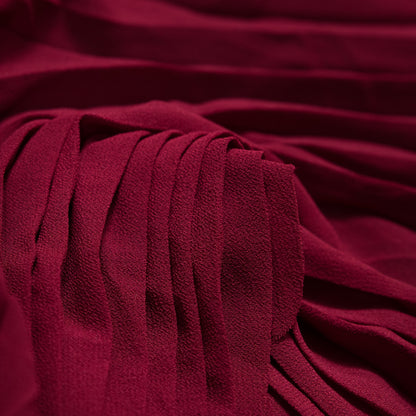 Rhododendron Accordion Pleated Chiffon - Full