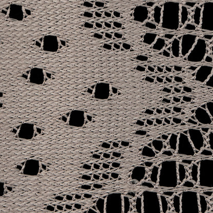 Famous NYC Designer Mojave Desert Crochet Lace with Scallop Border Design Detail