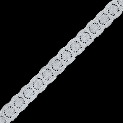 Ivory Stretch Lace Trim - 0.375" Detail