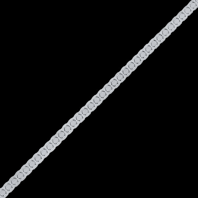 Ivory Stretch Lace Trim - 0.375"