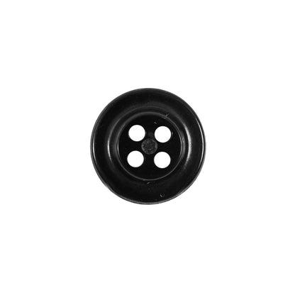 Navy Nautical Embossed Plastic Button - 24L/16mm Detail