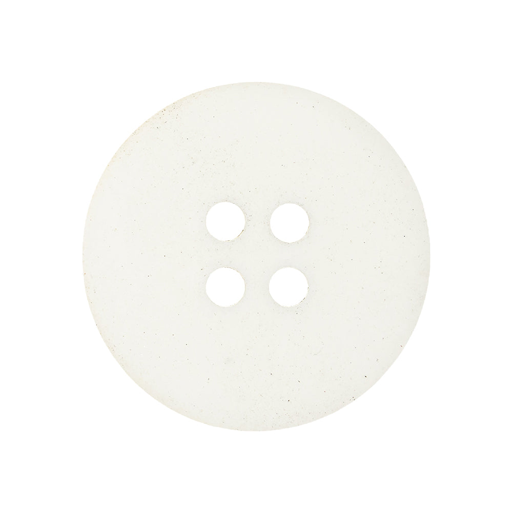 Matte Yellow 4-Hole Tiny Mound Plastic Button - 42L/27mm Detail