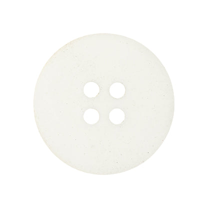 Matte Yellow 4-Hole Tiny Mound Plastic Button - 42L/27mm Detail