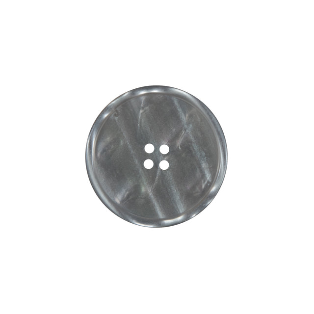 Gray Iridescent Plastic Button - 32L/20mm