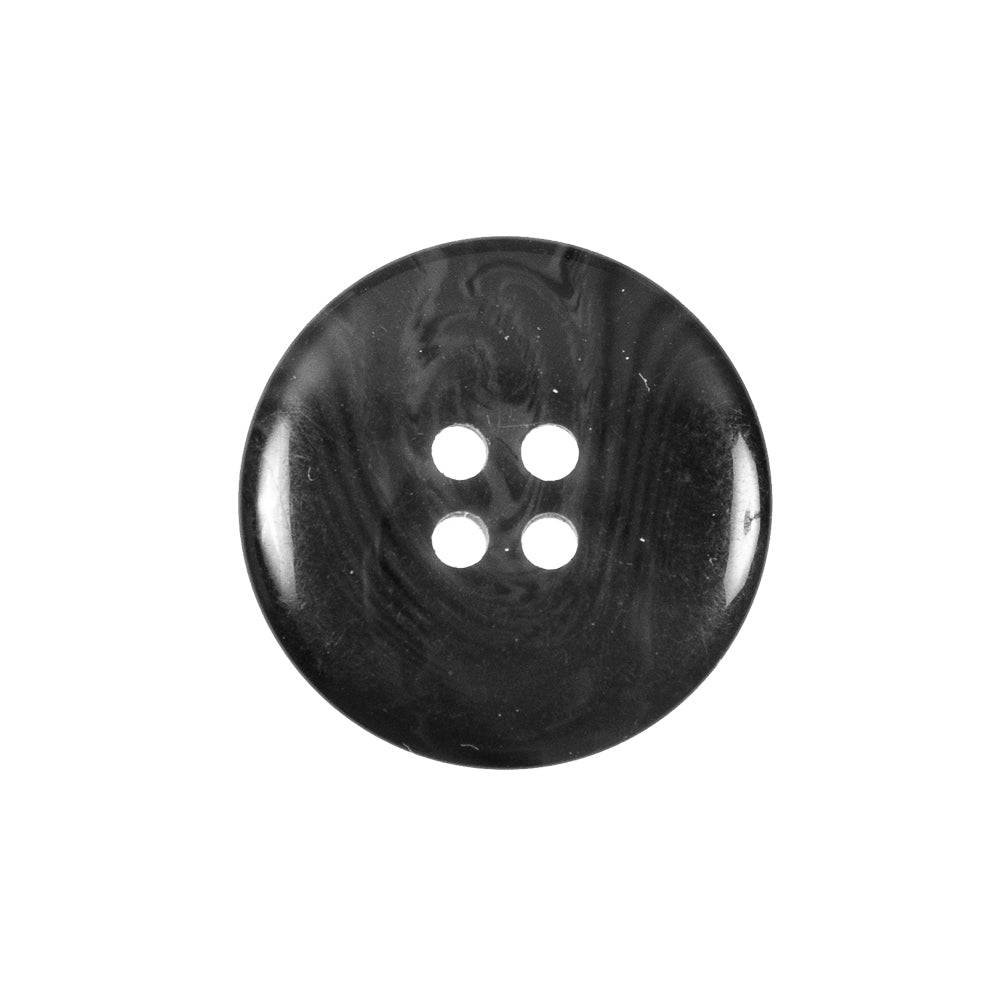 Gray 4-Hole Plastic Button - 36L/23mm Detail